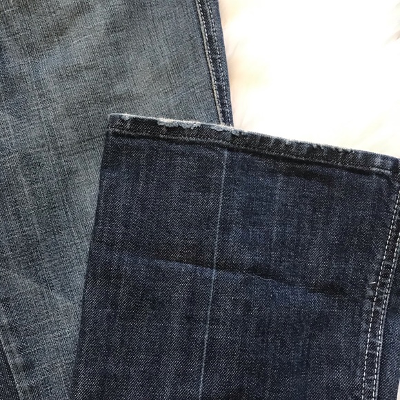 7FAM A Pocket Wide Flare Leg Jeans . - Picture 3 of 5